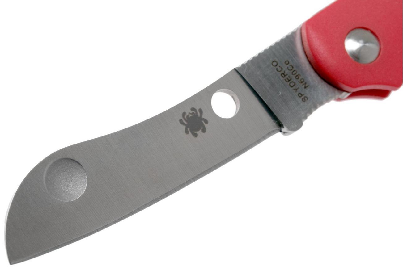 Spyderco Roadie Red C189PRD zakmes