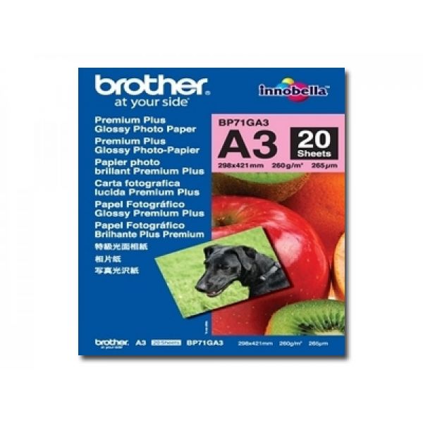 Brother Papel Fotográfico Glossy A3