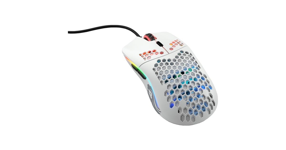 GloriousModel O gaming muis  (Wit, 12.000 dpi, RGB leds)