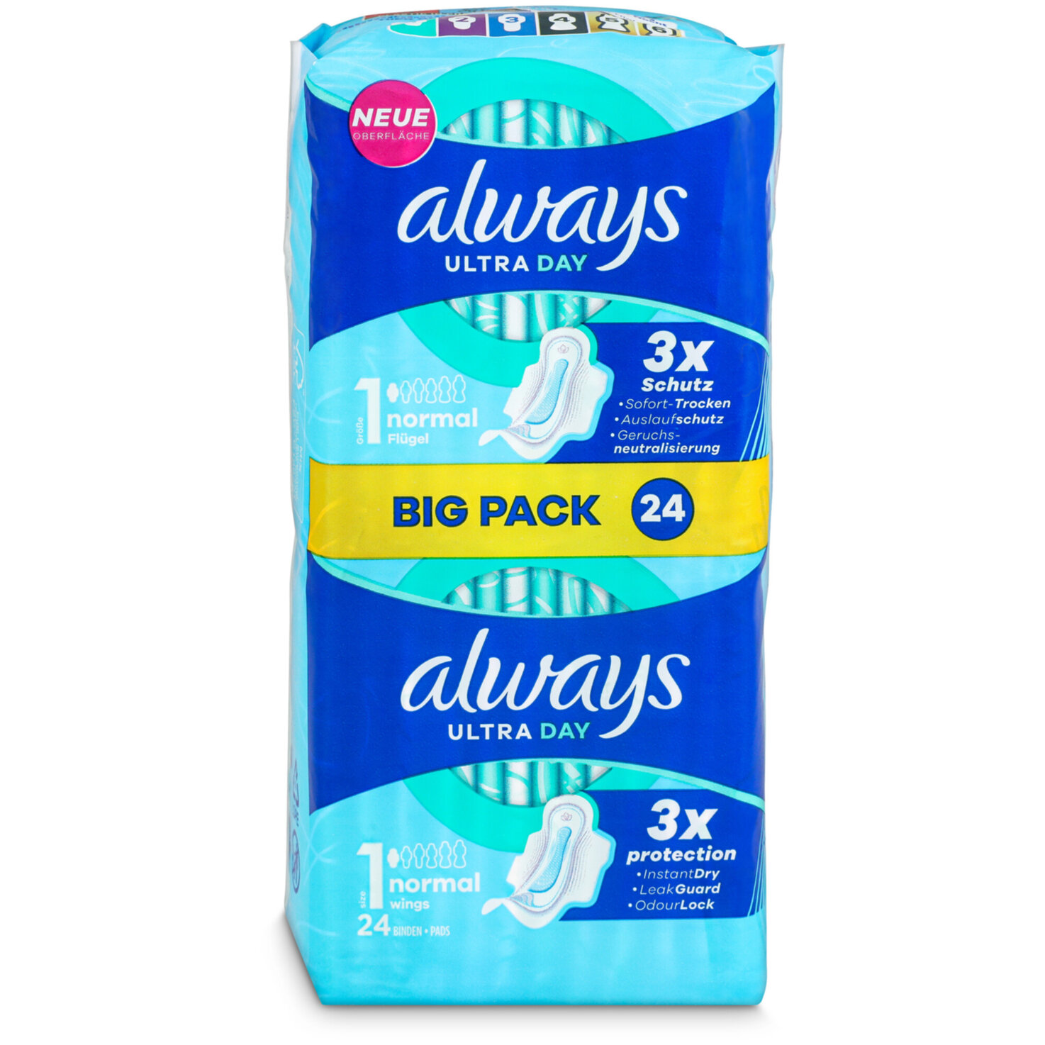 Always Ultra Normal Flügel BigPack 24 Stück