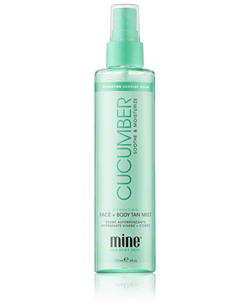 MineTan Self Tan Hydrating Cucumber Face + Body Tan Mist 177ml