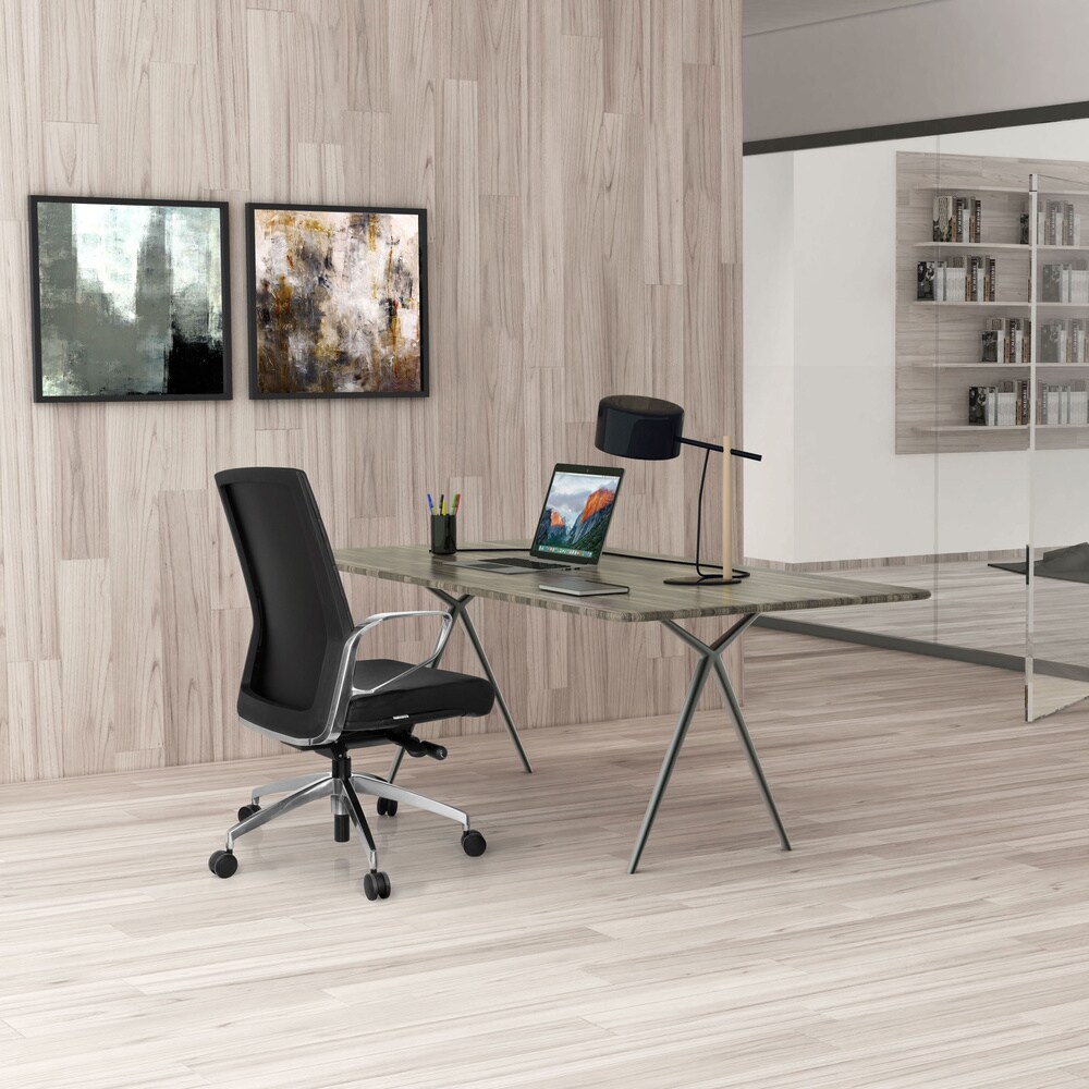 Profi Bürostuhl PROVIDER Kunstleder mit Armlehnen hjh OFFICE