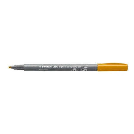 STAEDTLER® pigment calligraphy pen 375 - goldocker