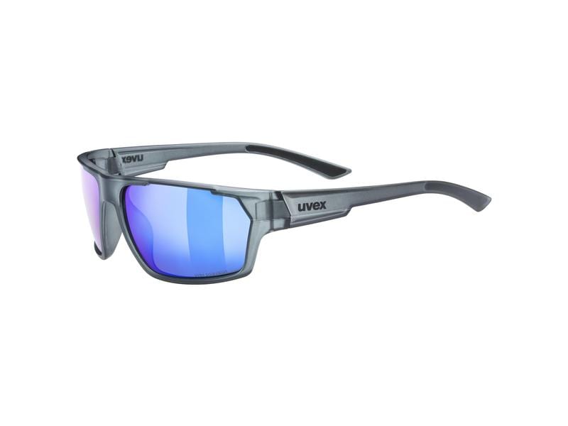 uvex Sportbrille uvex sportstyle 233 P smoke mat Grau Sportbrille
