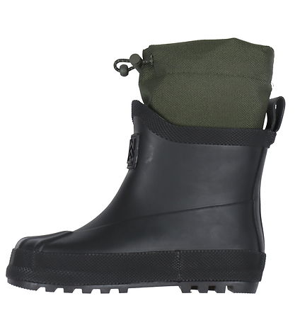 Liewood GummiStøvler m. For - Isaac - Sort/Army Brown