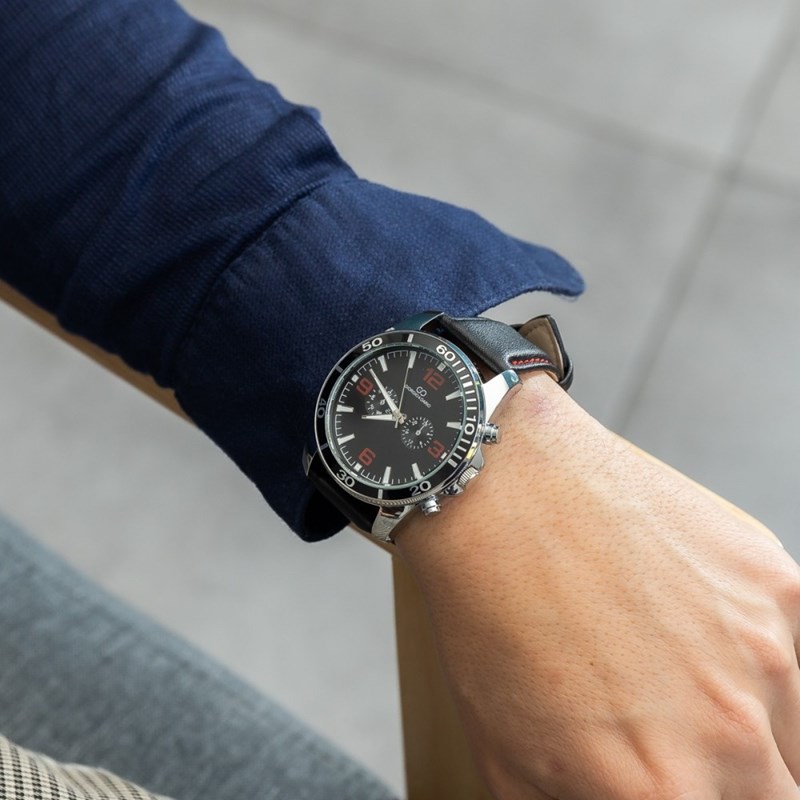 Jolie Montre pour Homme Noir GIORGIO