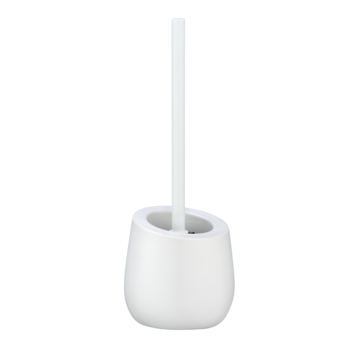 Wenko keramische toiletborstelhouder Badi wit