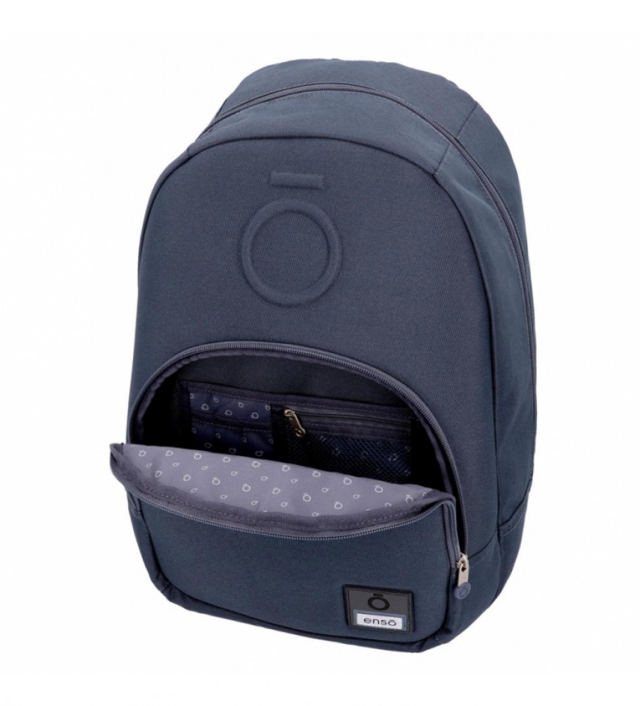 Enso Mochila con carro Basic -32x46x15cm- Marino