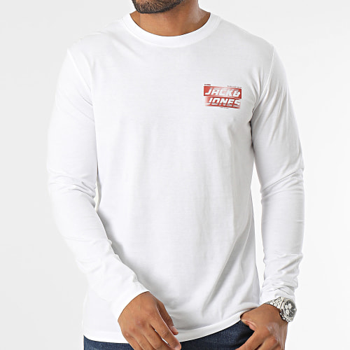 Tee Shirt Manches Longues Night Blanc