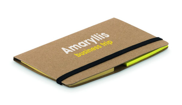 GiftRetail MO9541 - FOLDNOTE Set mémo et repositionnables