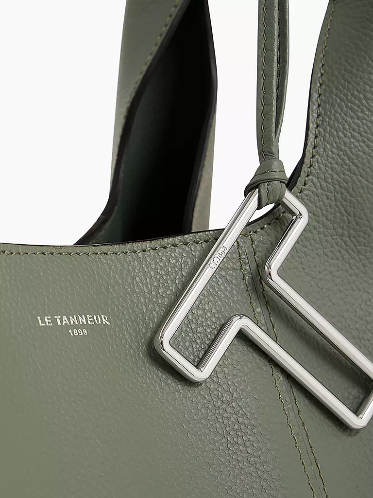 LE TANNEUR Ledertasche - Hobo Bag JULIETTTE Medium  olive