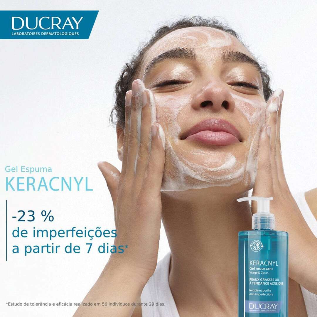 Ducray Keracnyl Gel Espuma - 400ml