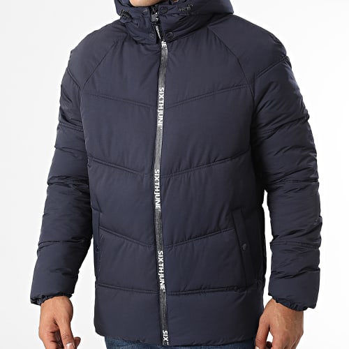 Doudoune Capuche M22237MOW Bleu Marine