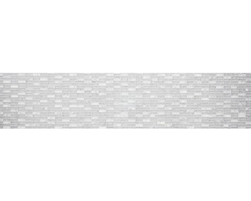 Glasmozaïek met natuursteen XIC S1211 wit 32,2x31 cm