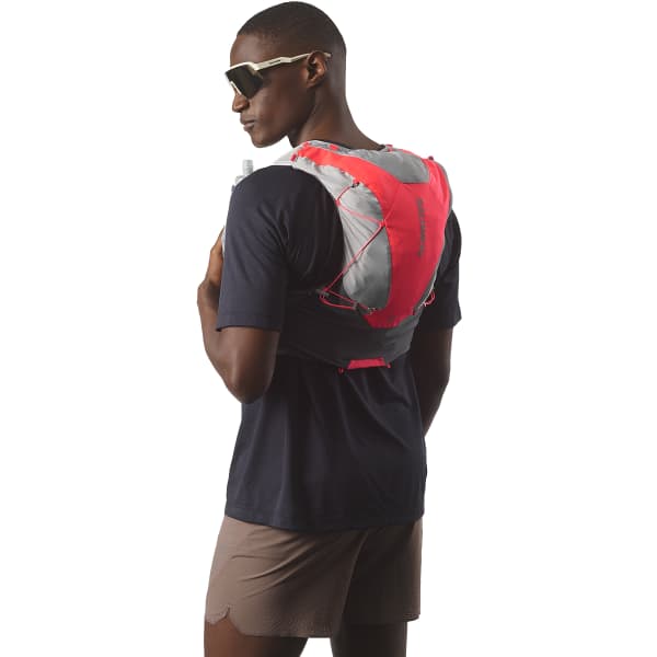 Sac trail SALOMON ADV SKIN 12 SET CASTELROCK/ALLOY/NEON FLAME
