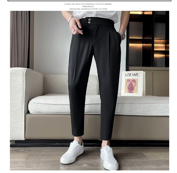 VEAZ - Taps toelopende cropped pantalon