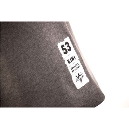 T-Shirt manches courtes Kini Red Bull FULLGAS RETRO - Gris