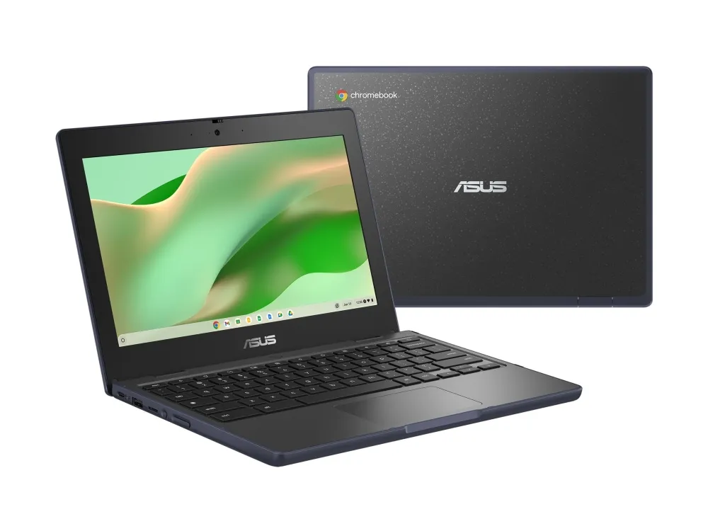 ASUS Chromebook CR11 CR1104CGA-N00088 - 180° hængselsdesign - Intel N-series - N100 / op til 3.4 GHz - Chrome OS - UHD Graphics - 4 GB RAM - 32 GB eMMC - 11.6