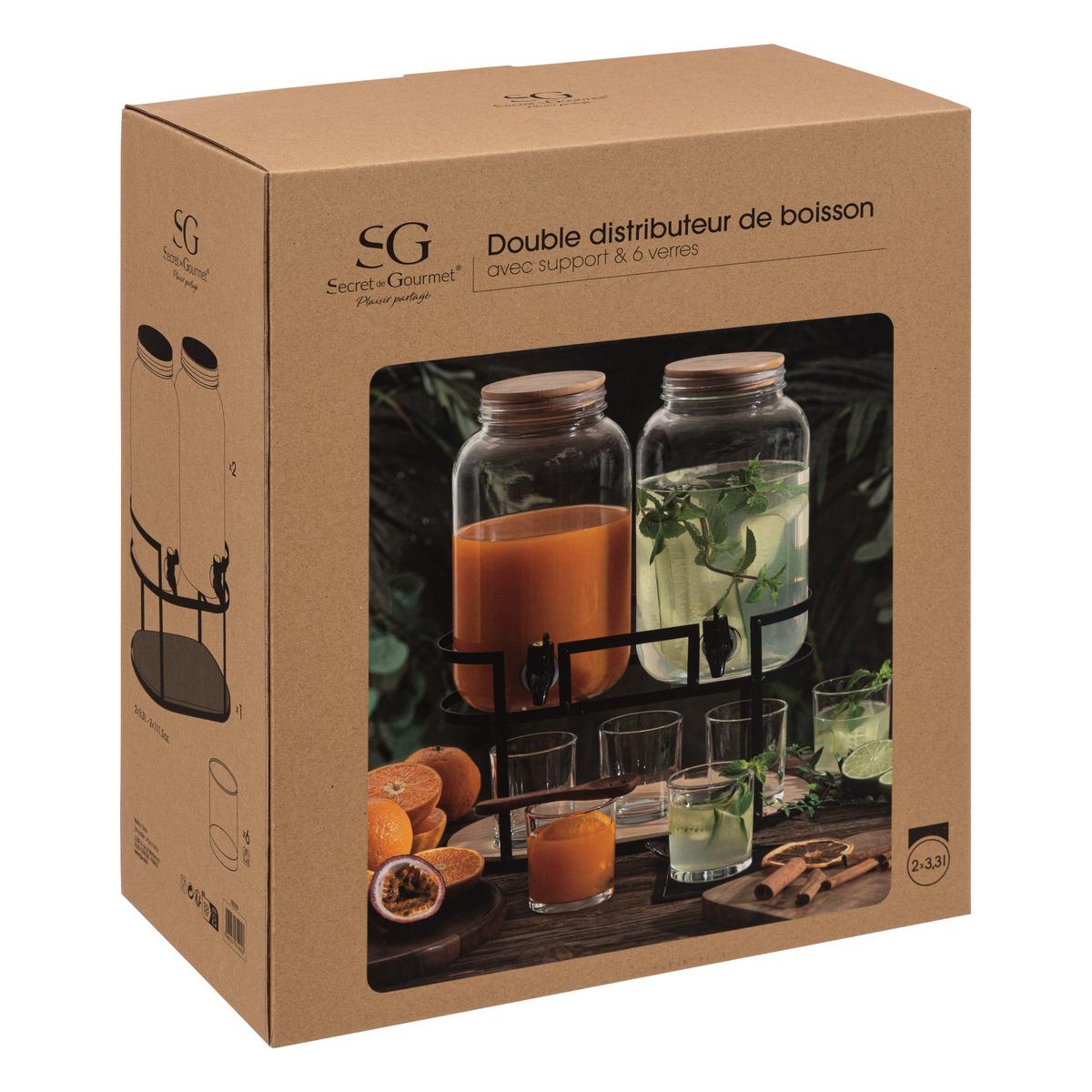 DISTRIBUTEUR DUO 3.3L AVEC 6 VERRES