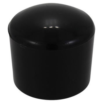 HANDSON meubeldop rond zwart 32 mm 4 stuks