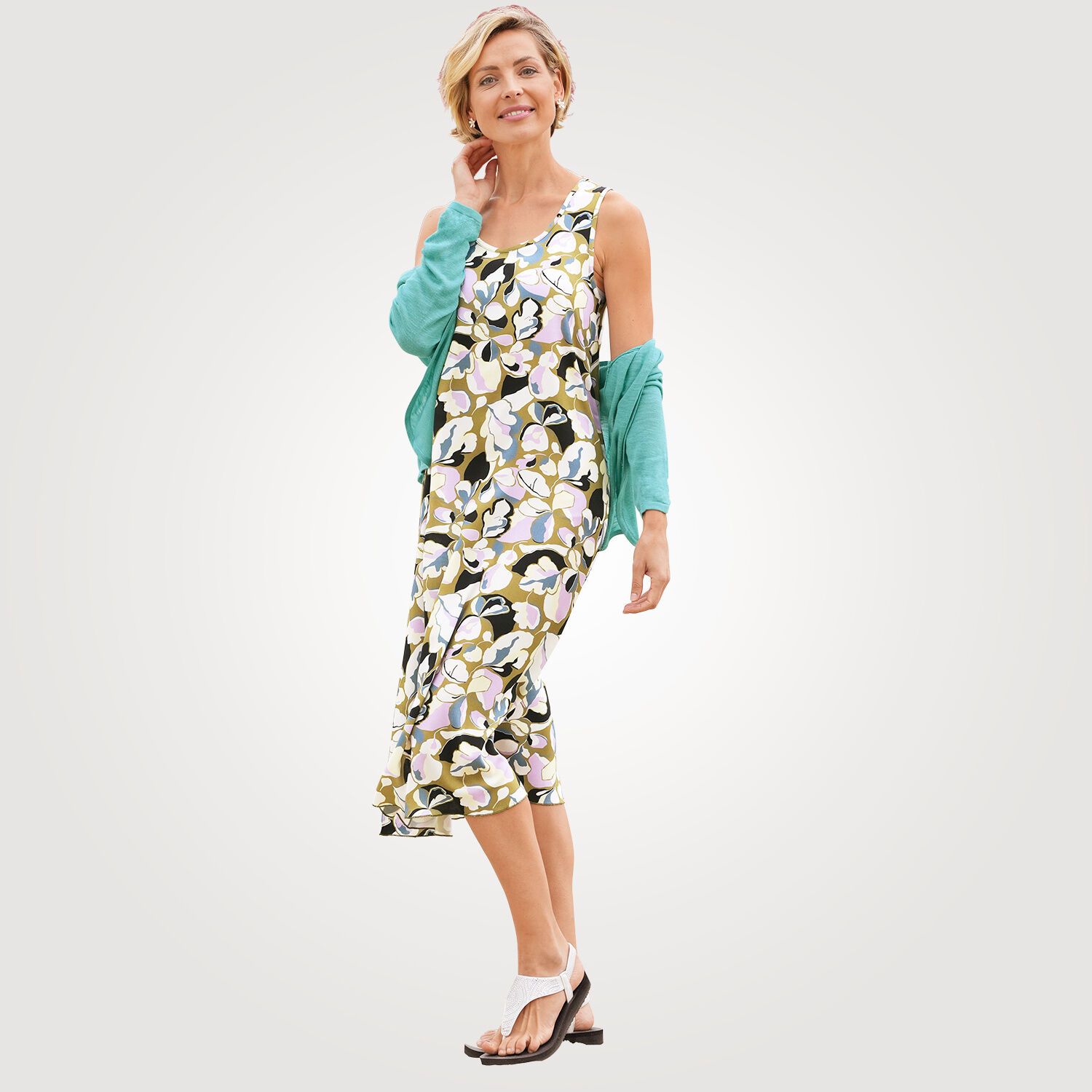 Sommerkleid mit Allover-Print