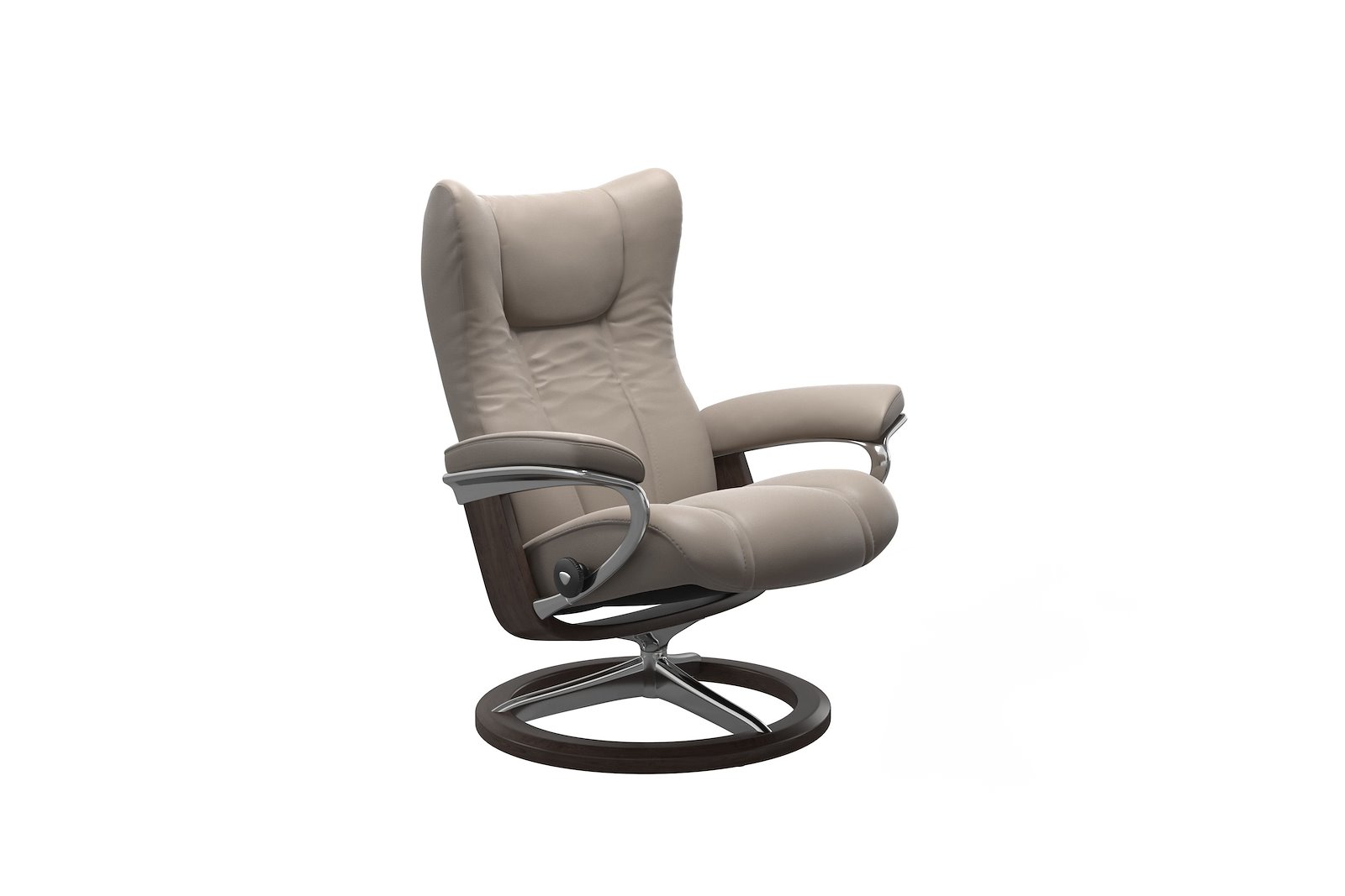 Wing lenestol Hud Paloma Dark Mushroom - Signature Chrome - Eik