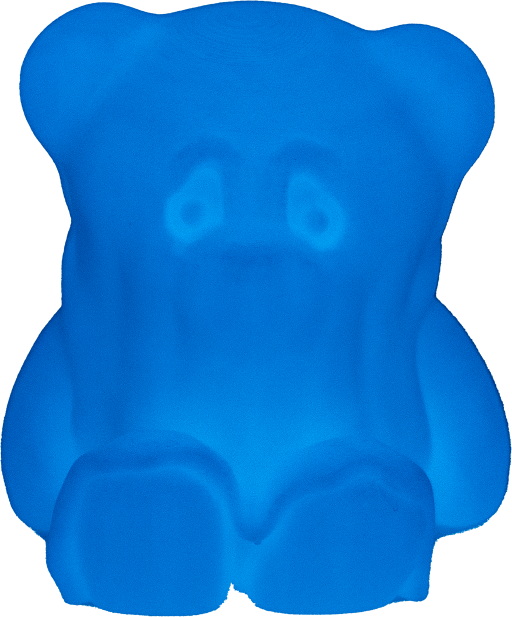 Polymaker  Panchroma™ PLA Glow Blue, 1,75 mm / 1000 g    Bring deine Drucke zum Leuchten in Blau