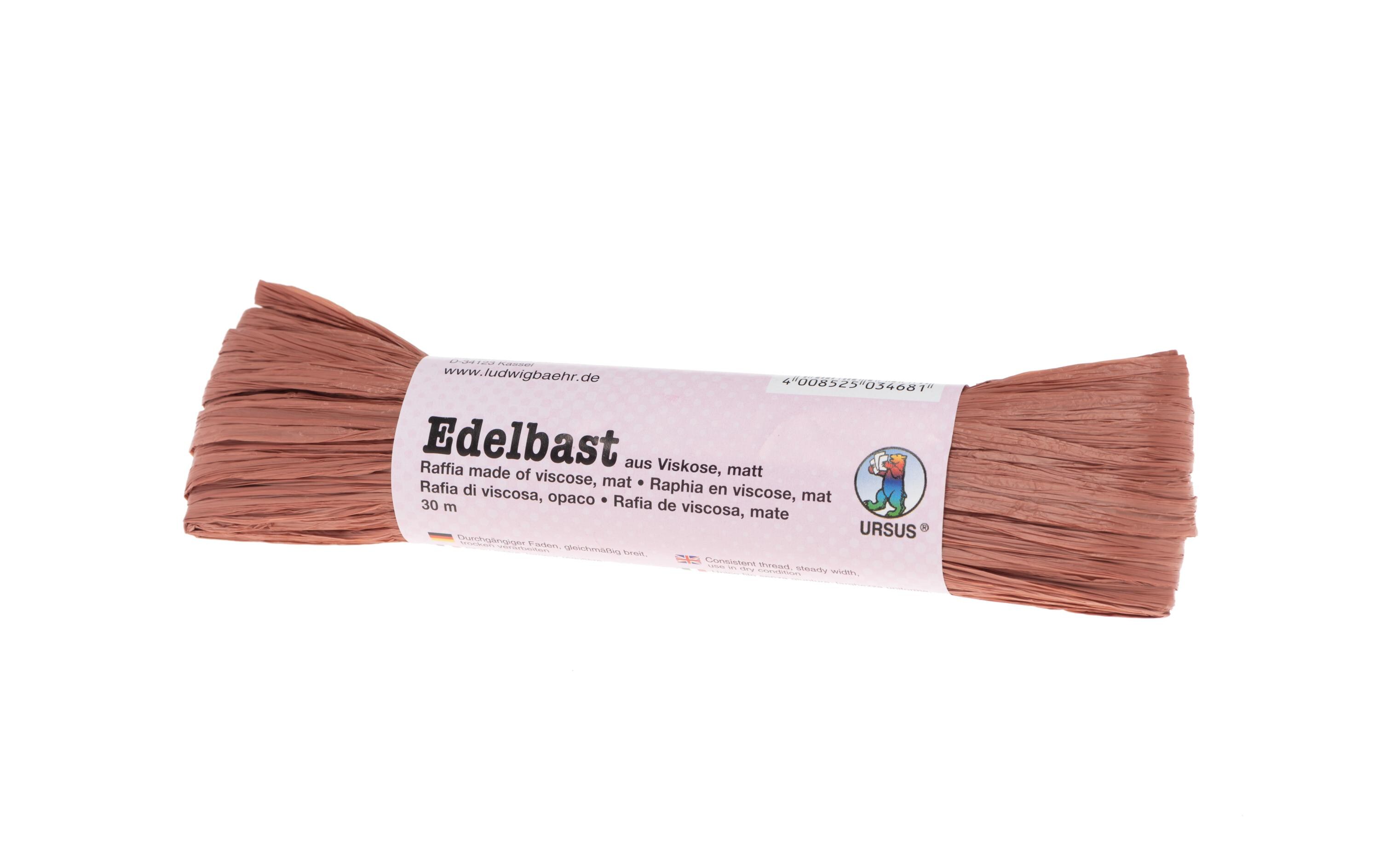 Edelbast Matt DunkelbraunEdelbast