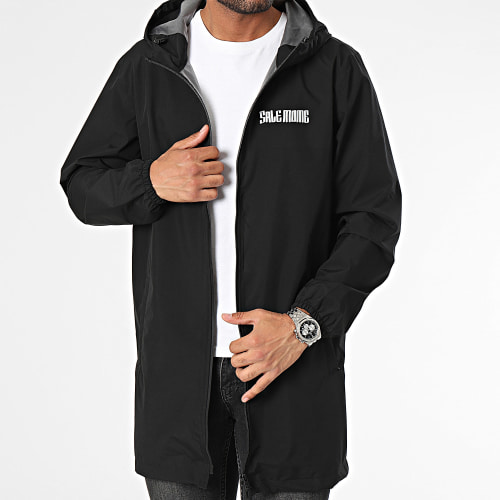 Coupe-Vent Capuche Nounours King Noir Réfléchissant