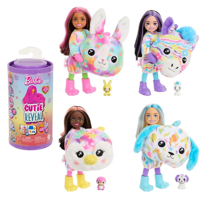 Barbie - Chelsea - Cutie Reveal - Dream Color Puppe - 1 Stück