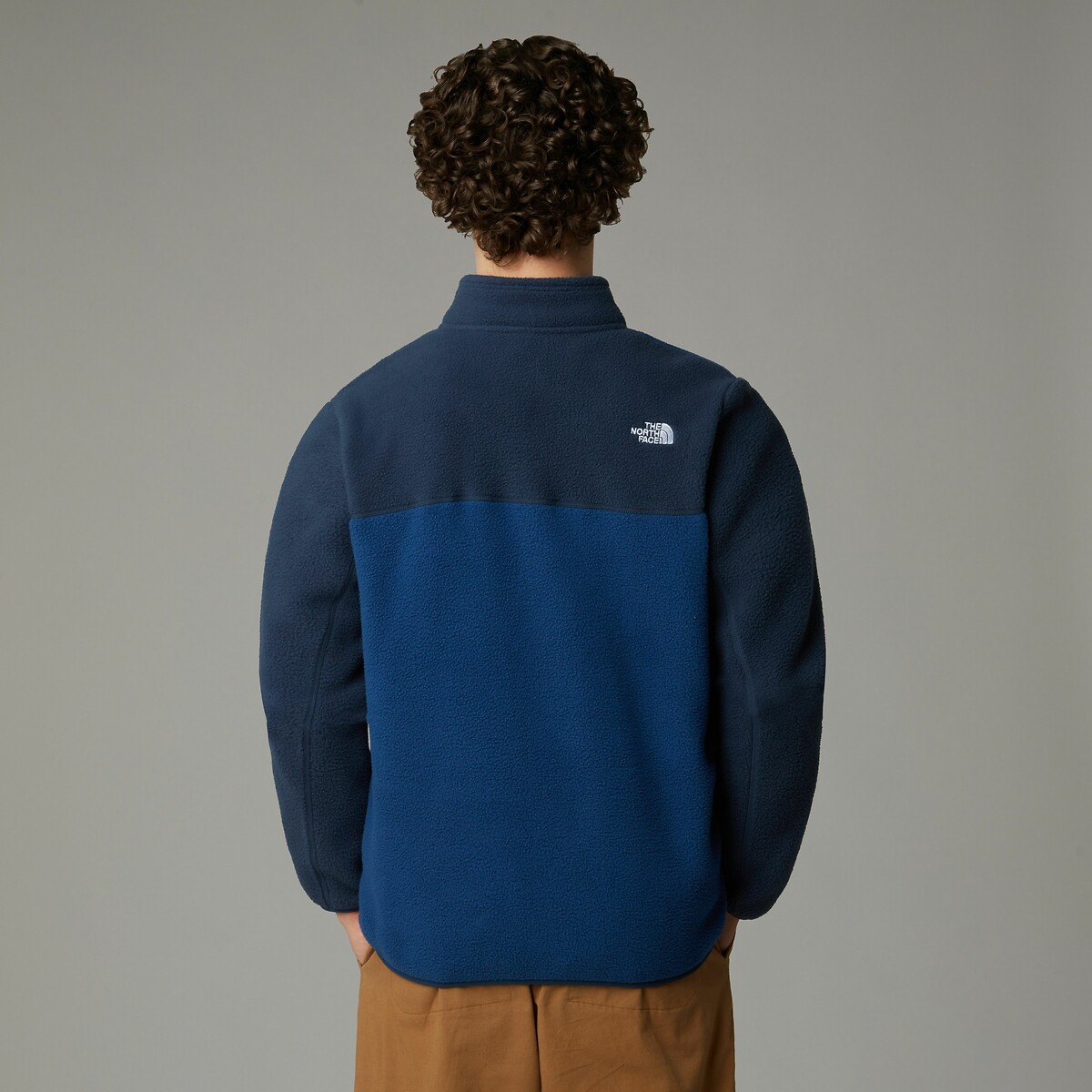 THE NORTH FACE<br>Suéter de lã com gola alta e zíper Yumiori
