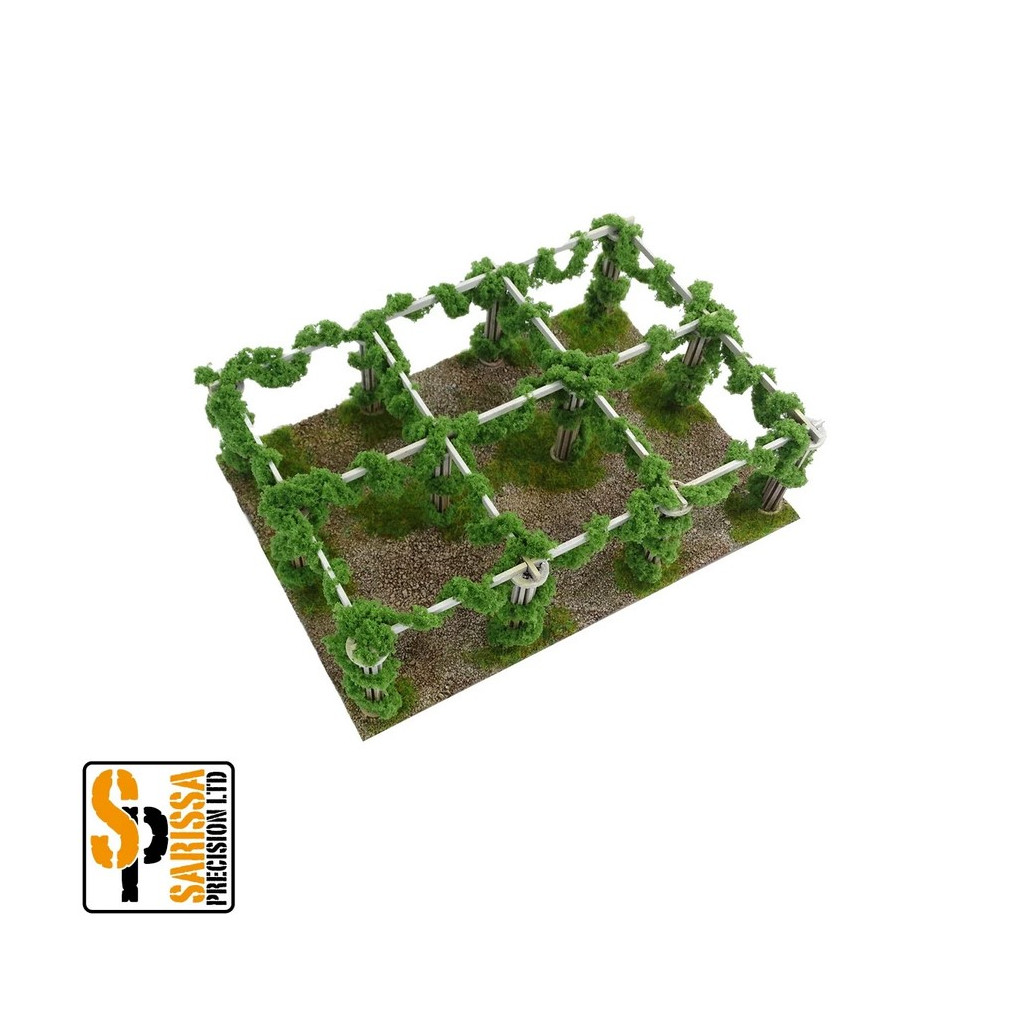 Ornate Grape Vine Trellis