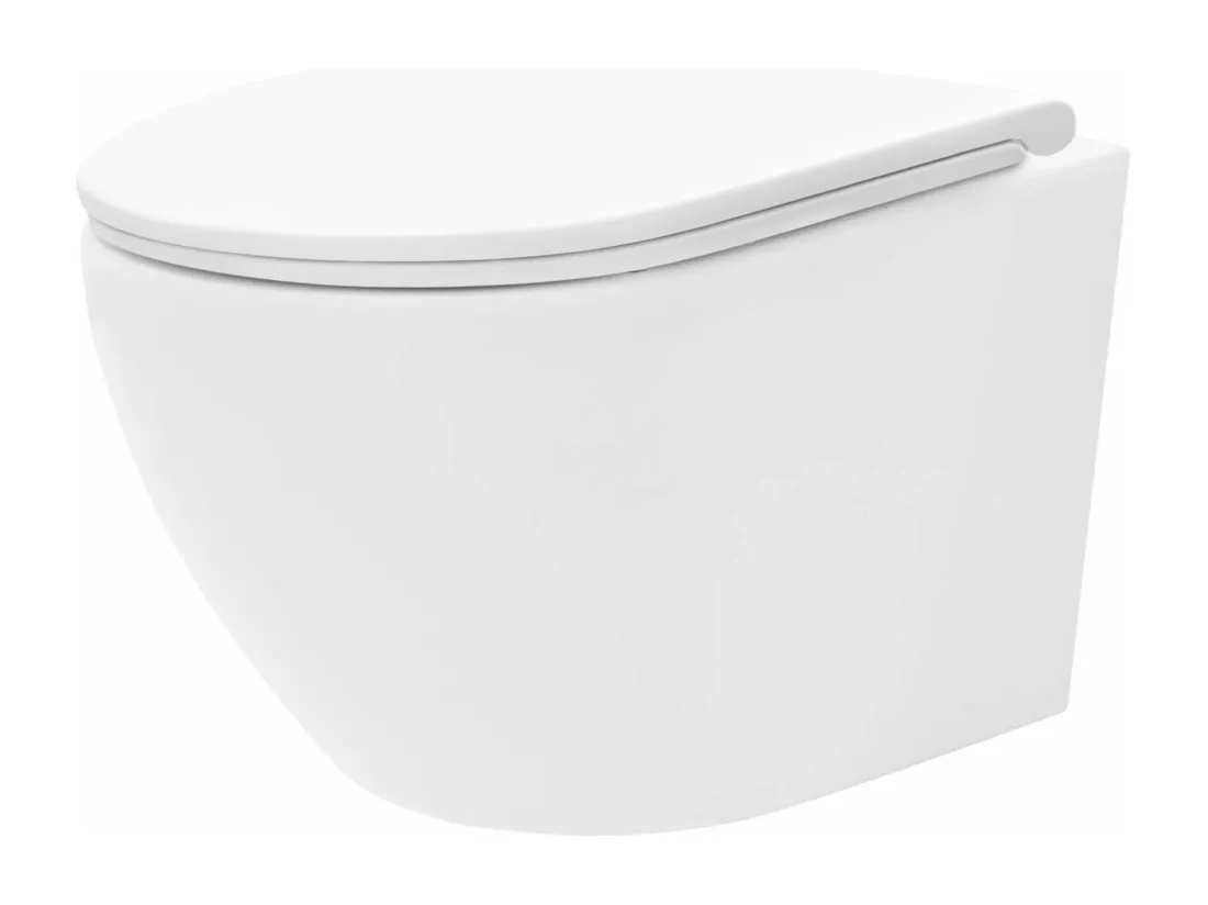 Cuvette Wc Suspendue Rea Carlo Mini Tornado Pro/Duroplast/Flat/Zm White