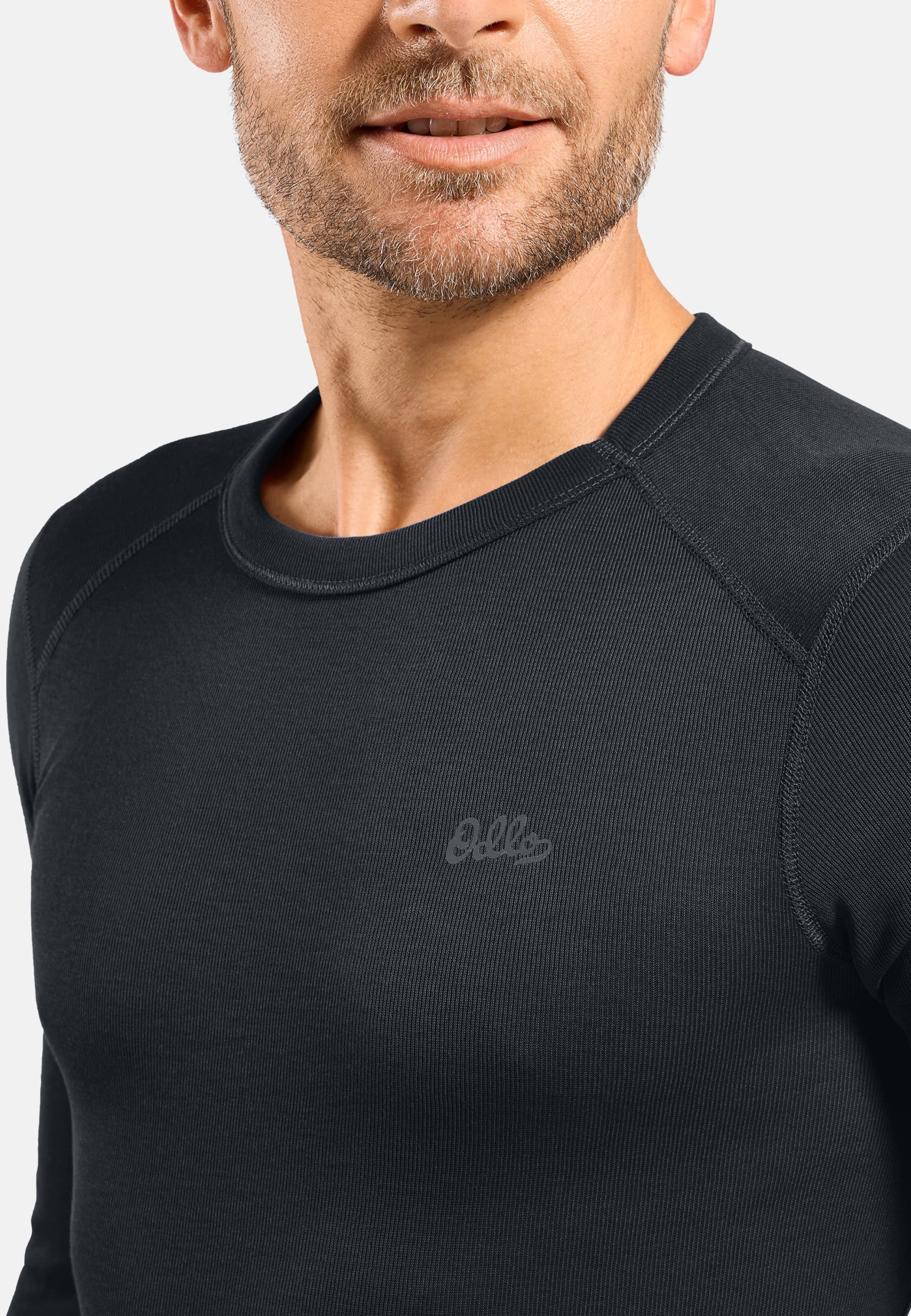 Active Warm Base layer Set in black
