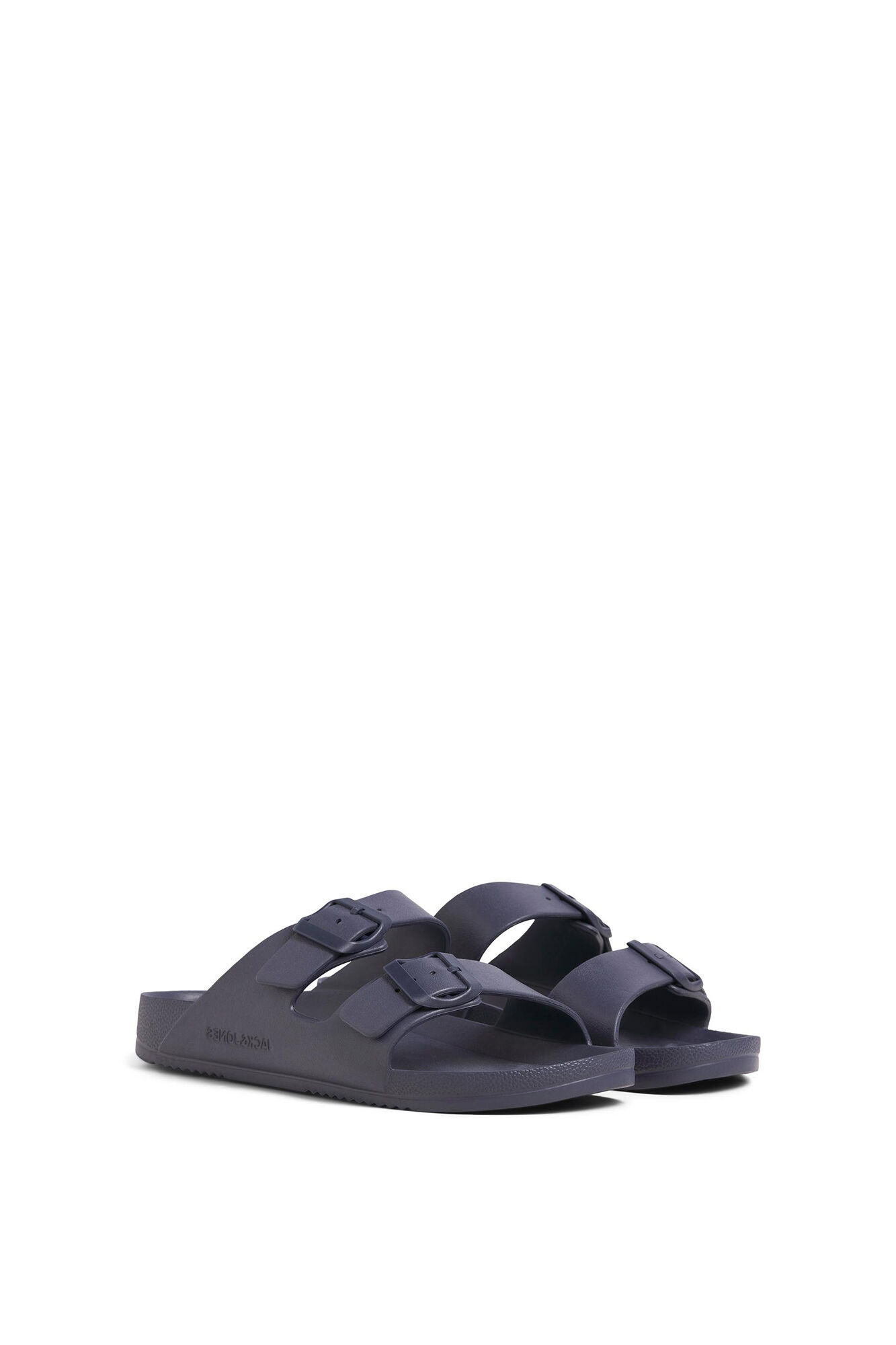 Sandalias slip on monocolor - marinho