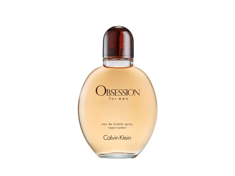 Calvin Klein Obsession For Men, Mænd, 125 ml, Ikke-genopfyldelig flaske, Bergamot, Mandarin, Lavendel, Myrrh, Salvie, Musk, Sandeltræ, Vetiver