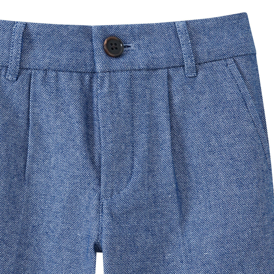 Topolino Jungen Shorts mit verstellbarem Bund blau