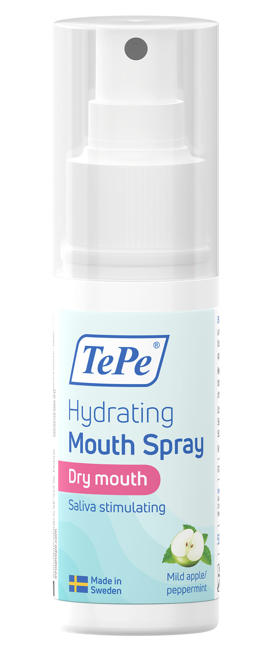 TePe Hydrating Mouth Spray Saliva Stimulating mild eple/peppermyntesmak 50 ml