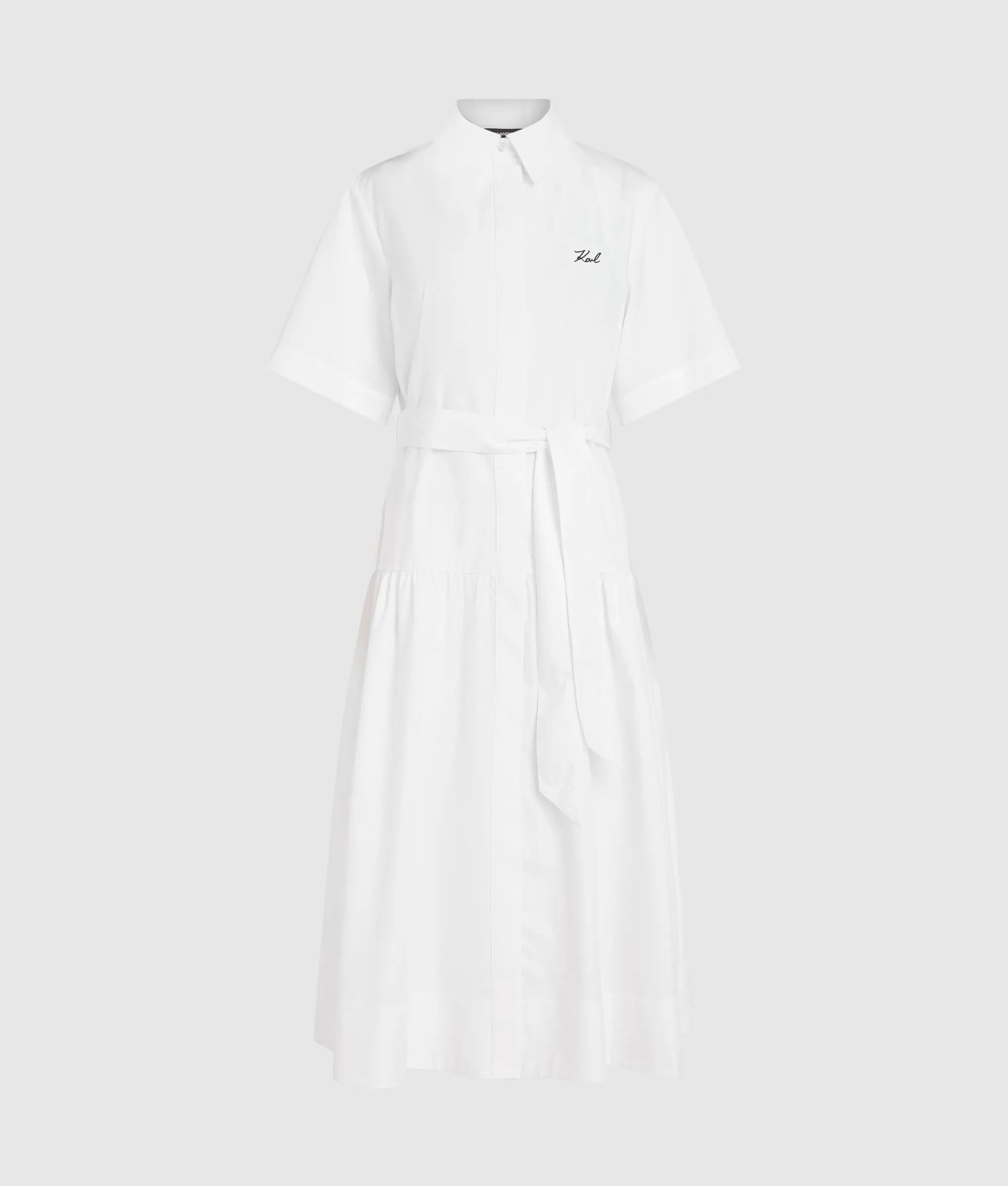Midi shirt jurk