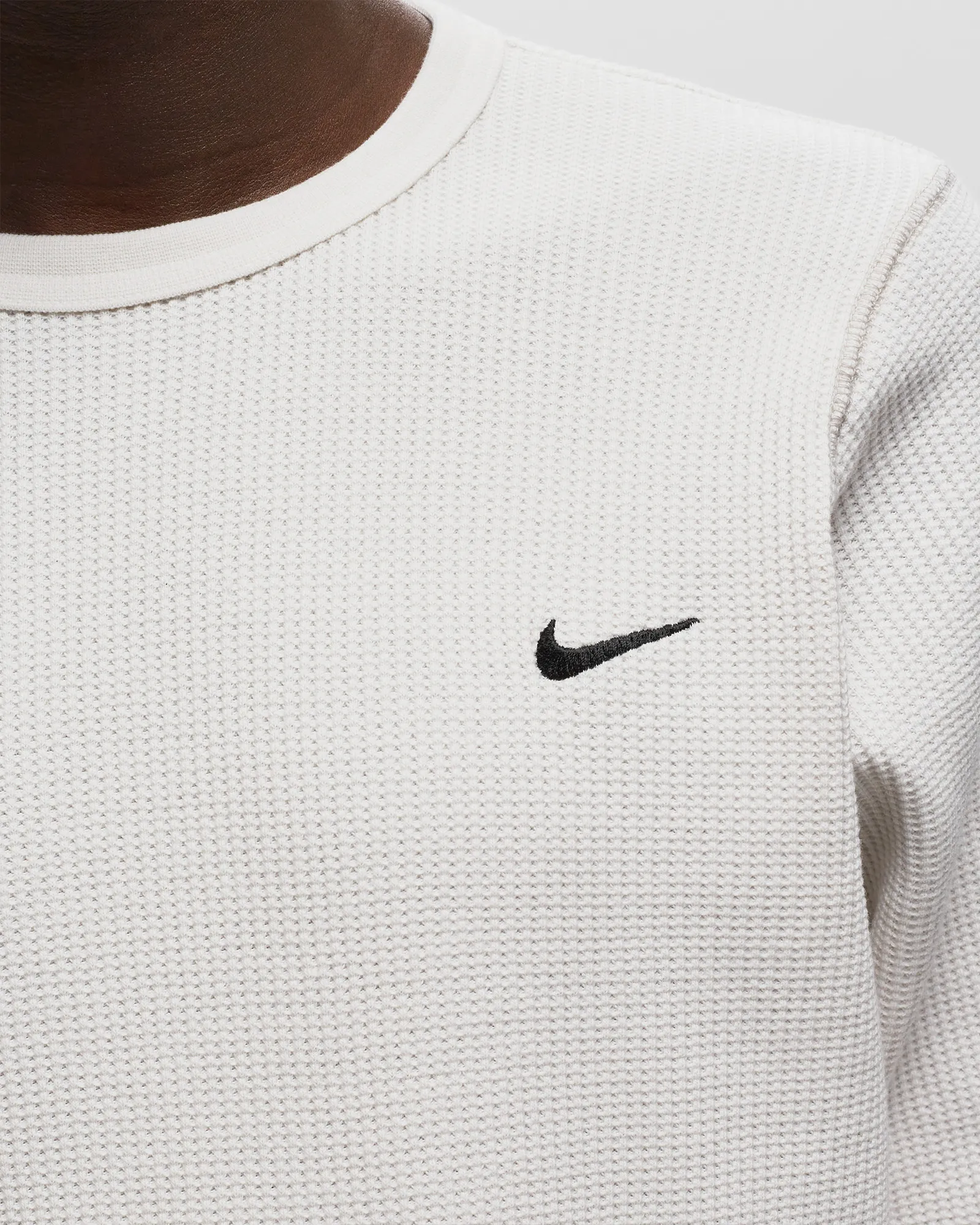 Nike Life Long-Sleeve Heavyweight Waffle Top