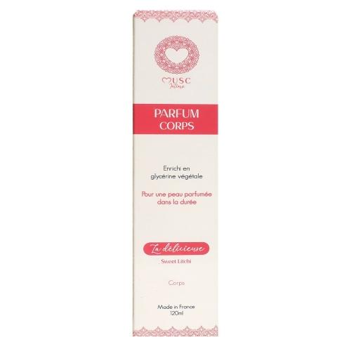 Musc Intime brume corps Sweet Litchi la Délicieuse 120ml