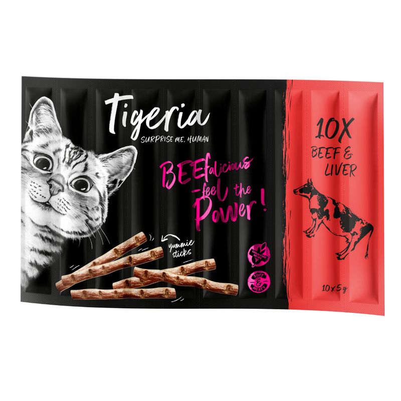 Tigeria Sticks 10 x 5 g pour chat