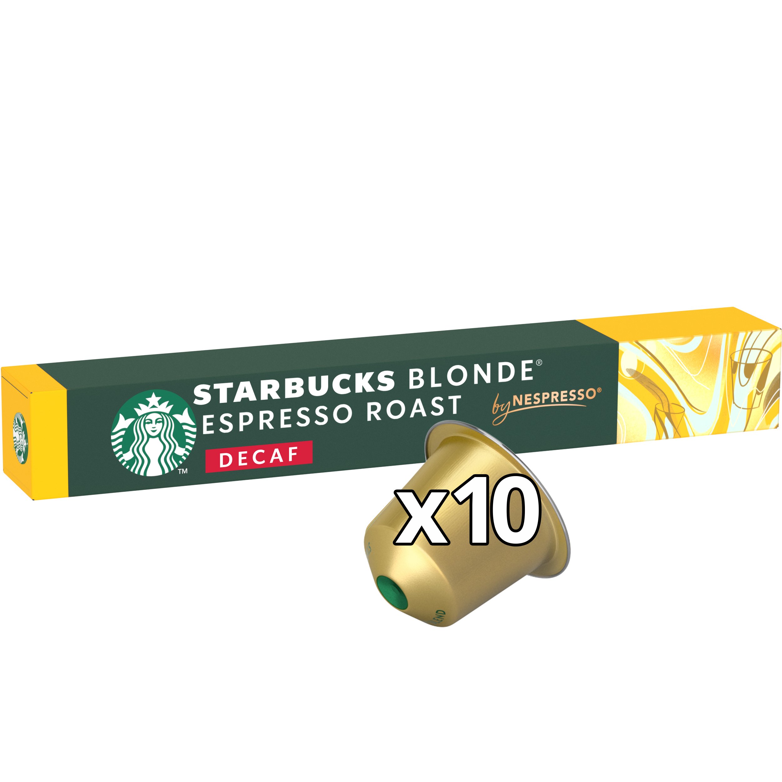 Starbucks Espresso Roast Entkoffeiniert Kaffee für Nespresso