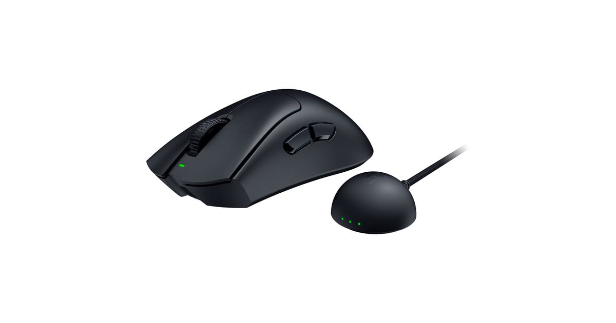 RazerDeathadder V4 Pro gaming muis  (Zwart, Tot 45.000 Dpi, 8000 Hz)