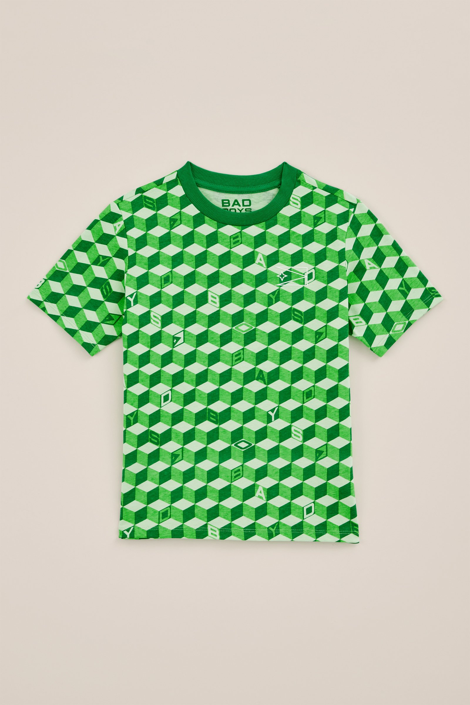 Jongens T-shirt met dessin WE Fashion Groen