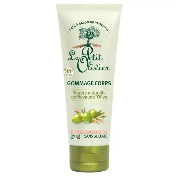Le Petit Olivier - Esfoliante Corporal - Pó Natural de Semente de Azeitona 200ml