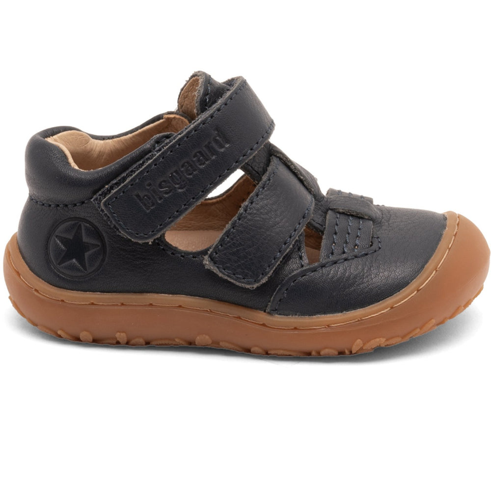 Køb Bisgaard Dark Blue Barefoot Hana First Step Sko