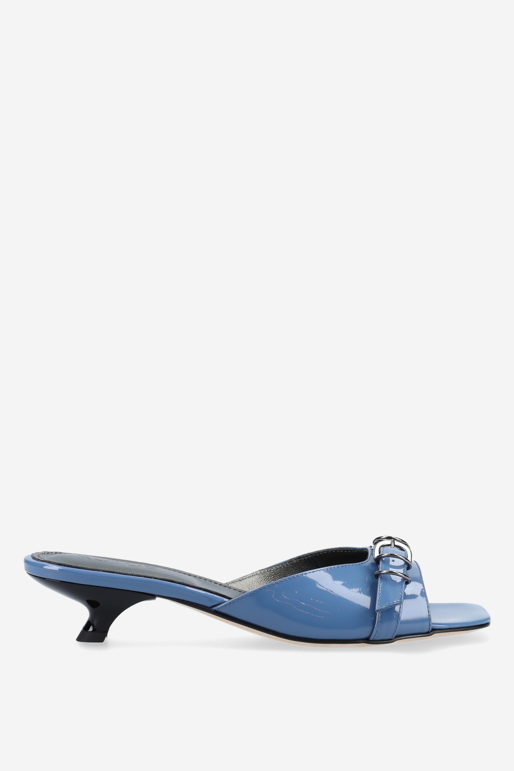 Fast Love patent leather sandals