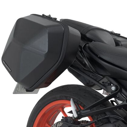 Valise SW-MOTECH KIT COMPLET URBAN ABS Noir (2x16.5 litres) - Noir