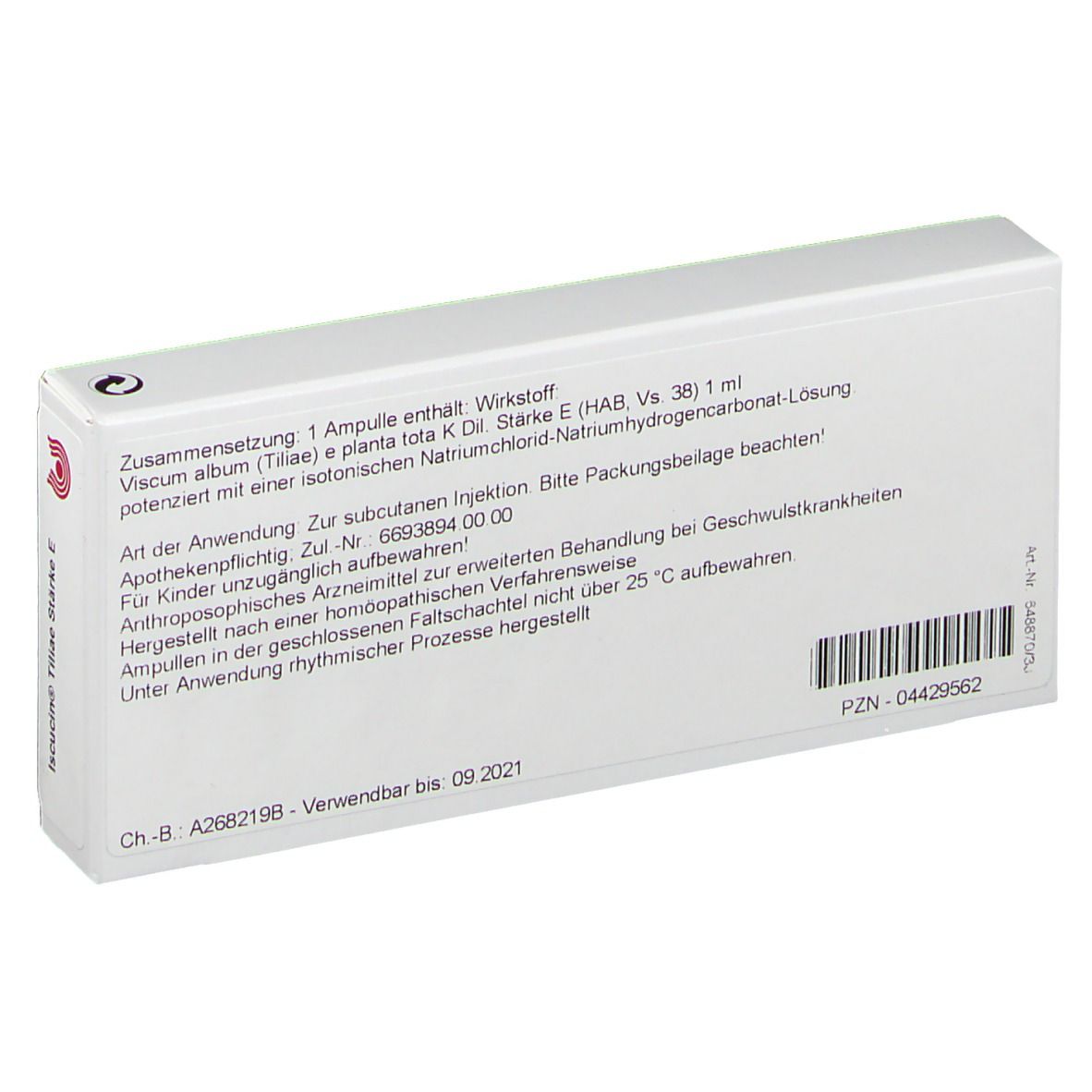 WALA® Iscucin Tiliae St.E Amp.